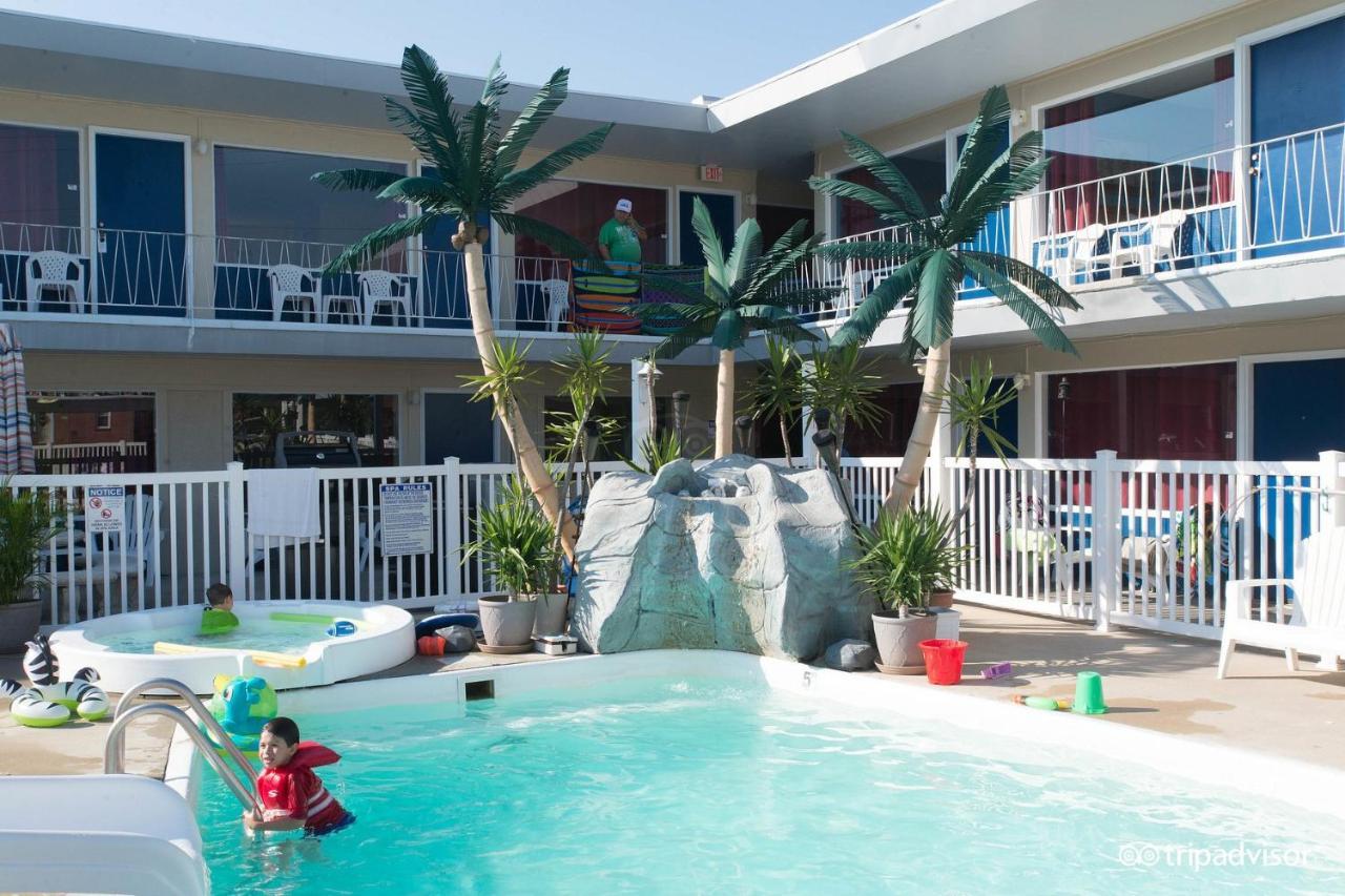 Sandbox Motel Wildwood Bagian luar foto