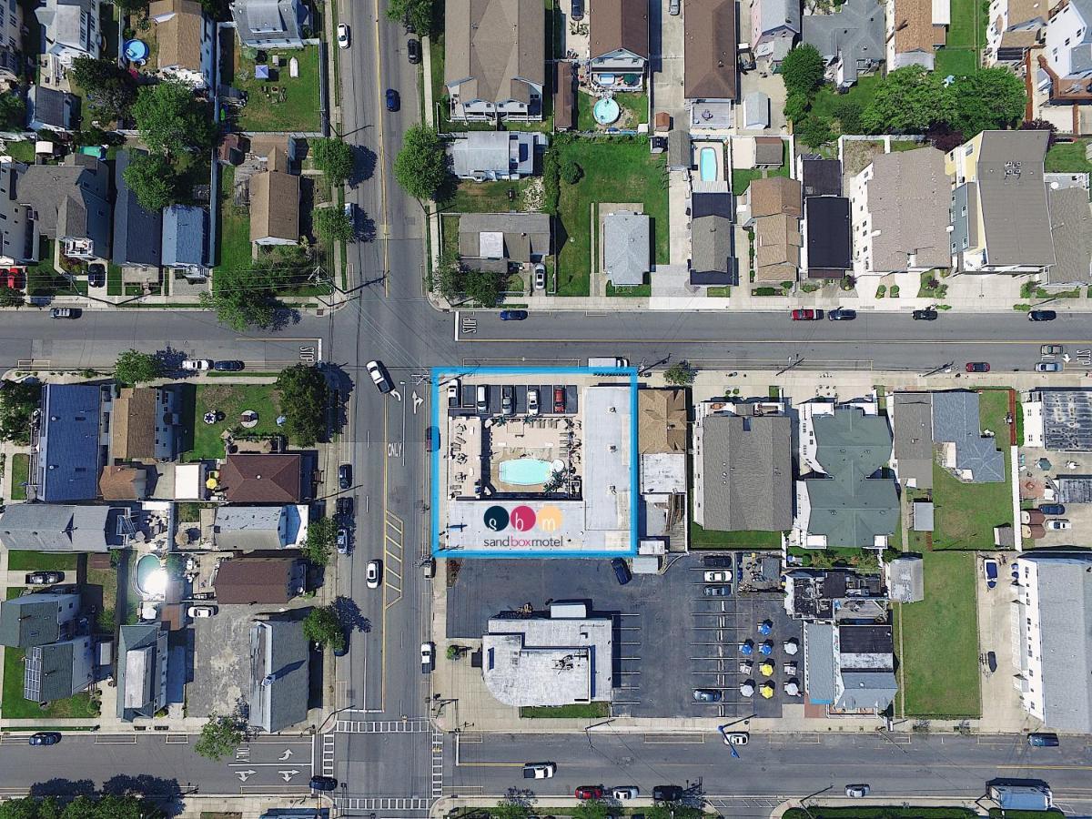 Sandbox Motel Wildwood Bagian luar foto